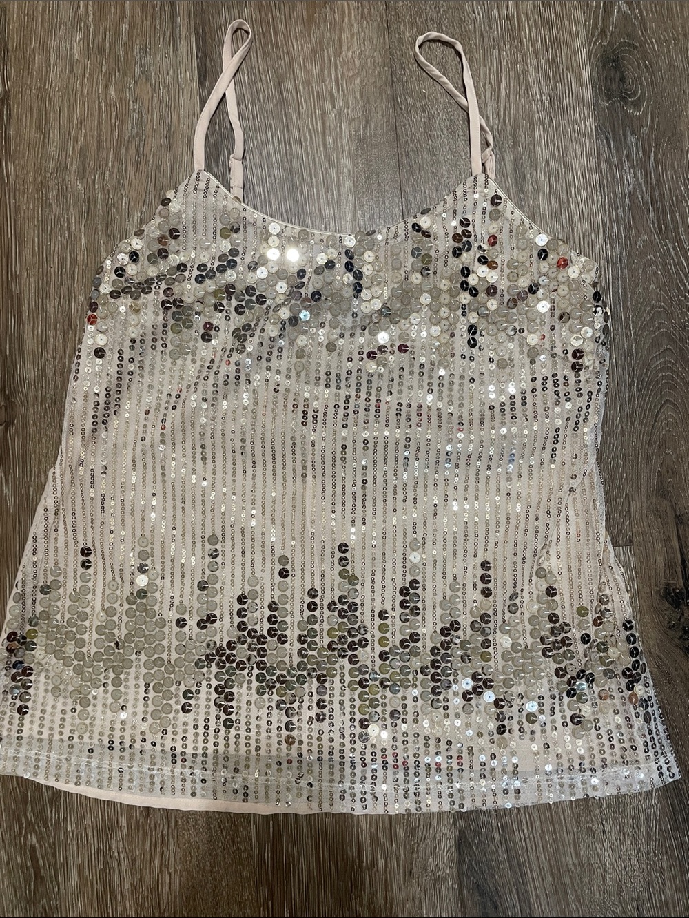 rue21 Sequin Camisole Tank Top  Size S